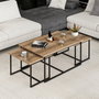 Hanah Home Levada - Walnut Mesas Nido